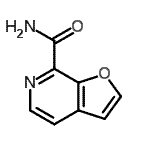 CAS 登录号：190957-78-9， 呋喃并[2,3-c]吡啶-7-甲酰胺