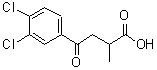 CAS 登录号：191018-56-1， 4-(3,4-二氯苯基)-2-甲基-4-氧代丁酸