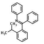 CAS 登录号：19103-10-7， (E)-1-(2-异丙基苯基)-N,1-二苯基甲亚胺