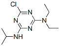 CAS 登录号：1912-25-0， 2-(N,N-二乙基氨基)-4-(-N-异丙基氨基)-6-氯-1,3,5-三嗪
