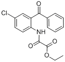 CAS 登录号：19144-20-8， 2-(2-苯甲酰基-4-氯苯胺基)-2-氧代乙酸乙酯