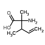 CAS 登录号：191615-50-6， 2-氨基-2,3-二甲基-4-戊烯酸