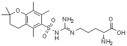 CAS#: 191869-60-0, (E)-N<Sup>5</Sup>-(Amino{[(2,2,5,7,8-Pentamethyl-3,4-Dihydro-2H-Chromen-6-Yl)Sulfonyl]Amino}Methylene)-D-Ornithine