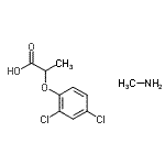 CAS#: 19198-58-4, methylammonium 2-(2,4-dichlorophenoxy)propionate