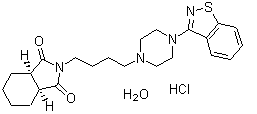 CAS#: 192052-81-6, Perospirone Hydrochloride Hydrate