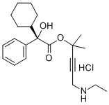 CAS#: 192204-98-1, (5-Ethylamino-2-Methylpent-3-Yn-2-Yl) (2S)-2-Cyclohexyl-2-Hydroxy-2-Phenylacetate Hydrochloride