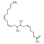 CAS#: 192461-96-4, (5Z,11Z,14Z)-8,9-Dihydroxy-5,11,14-Icosatrienoic Acid