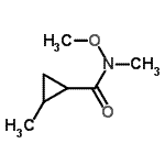 CAS#: 192644-20-5, N-Methoxy-N,2-Dimethylcyclopropanecarboxamide