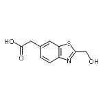 CAS#: 192801-39-1, [2-(Hydroxymethyl)-1,3-Benzothiazol-6-Yl]Acetic Acid
