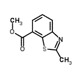 CAS 登录号：192948-01-9， 甲基2-甲基-1,3-苯并噻唑-7-羧酸酯