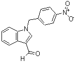 CAS#: 192997-25-4, 1-(4-Nitrobenzyl)-1H-Indole-3-Carbaldehyde