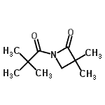 CAS#: 192998-85-9, 1-(2,2-Dimethylpropanoyl)-3,3-Dimethyl-2-Azetidinone