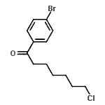 CAS 登录号：193065-67-7， 1-(4-溴苯基)-7-氯-1-庚酮