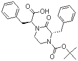 CAS#: 193091-13-3, (alphaS,3S)-4-[(1,1-Dimethylethoxy)Carbonyl]-2-Oxo-alpha,3-Bis(Phenylmethyl)-1-PiperazineAcetic Acid
