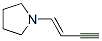 CAS 登录号：19352-85-3， 1-(1-丁烯-3-炔基)-吡咯烷