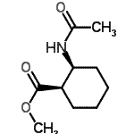 CAS 登录号：193635-12-0， 甲基(1R,2S)-2-乙酰氨基环己甲酸酯