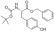 CAS 登录号：19391-35-6， N-[(1,1-二甲基乙氧基)羰基]-L-酪氨酸苄酯