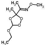CAS 登录号：194021-93-7， (1E)-1-(5-乙氧基-3-甲基-1,2,4-三四氢呋喃-3-基)-N-甲氧基乙烷亚胺