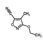 CAS#: 194286-84-5, 3-Ethoxy-4-Methyl-1,2-Oxazole-5-Carbonitrile