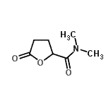 CAS#: 194421-59-5， N,N-Dimethyl-5-Oxotetrahydro-2-Furancarboxamide