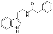 CAS 登录号：19462-24-9， N-(2-(3-吲哚基)乙基)-苯乙酰胺