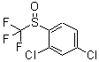 CAS 登录号：1947-95-1， 2,4-二氯-1-[(三氟甲基)亚磺酰]苯