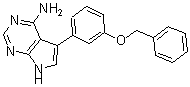 CAS#: 194787-36-5, 5-[3-(Phenylmethoxy)Phenyl]-7H-Pyrrolo[2,3-d]Pyrimidin-4-Amine