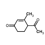 CAS 登录号：194808-25-8， 4-乙酰基-3-甲基-2-环己烯-1-酮