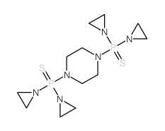 CAS#: 1950-08-9, 1,4-Bis(bis(1-aziridinyl)phosphinothioyl)piperazine