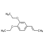 CAS#: 195192-77-9, 1,2-Diethoxy-4-[(1E)-1-Propen-1-Yl]Benzene