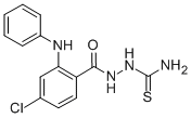CAS 登录号：195370-32-2， [[4-氯-2-(苯基氨基)苯甲酰基]氨基]硫脲