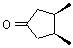 CAS 登录号：19550-72-2， (3R,4S)-3,4-二甲基环戊酮