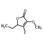 CAS#: 195518-89-9, 5-Ethyl-4-Fluoro-3-Methoxy-2(5H)-Furanone