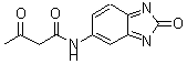 CAS 登录号：195528-88-2， 3-氧代-N-(2-氧代-2H-苯并咪唑-5-基)丁酰胺