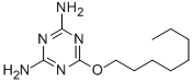 CAS 登录号：19619-58-0， 6-(辛基氧基)-1,3,5-三嗪-2,4-二胺