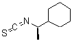 CAS 登录号：196402-21-8， [(1R)-1-异硫氰酸基乙基]环己烷