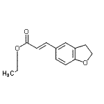 CAS#: 196597-65-6, Ethyl (2E)-3-(2,3-Dihydro-1-Benzofuran-5-Yl)Acrylate