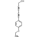 CAS 登录号：196599-48-1， 5-(4-乙氧基苯基)-2,4-戊二炔-1-醇