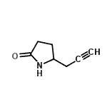 CAS#: 196716-19-5, 5-(2-Propyn-1-Yl)-2-Pyrrolidinone
