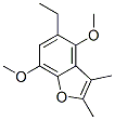 CAS#: 19672-12-9, 5-Ethyl-4,7-Dimethoxy-2,3-Dimethylbenzofuran