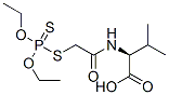 CAS 登录号：19683-83-1， N-[[(二乙氧基硫代膦酰)硫代]乙酰基]-L-缬氨酸