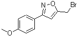 CAS#: 196877-76-6, 5-(Bromomethyl)-3-(4-Methoxyphenyl)-1,2-Oxazole