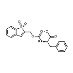 CAS#: 197245-19-5, N-{[(1,1-Dioxido-1-Benzothiophen-2-Yl)Methoxy]Carbonyl}-L-Phenylalanine