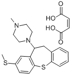 CAS 登录号：19728-88-2， 甲硫替平马来酸盐