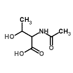 CAS 登录号：197302-88-8， N-乙酰基苏氨酸