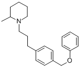 CAS#: 19733-81-4, 2-Methyl-1-(3-(4-Phenoxymethylphenyl)Propyl)Piperidine