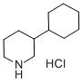 CAS 登录号：19734-67-9， 3-环己基哌啶盐酸盐