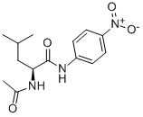 CAS 登录号：19746-40-8， (2S)-2-(乙酰氨基)-4-甲基-N-(4-硝基苯基)-戊酰胺