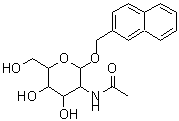 CAS#: 197574-95-1, 2-Naphthylmethyl 2-Acetamido-2-Deoxyhexopyranoside
