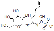 CAS#: 19764-03-5, (2R,3R,4S,5R,6S)-3,4,5-Trihydroxy-2-(Hydroxymethyl)-6-[C-[(2S)-2-Hydroxypent-4-Enyl]-N-Sulfonatooxy-Carbonimidoyl]Sulfanyl-Oxane
